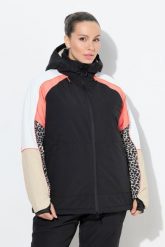 Damskie Kurtka HYPRAR Performance wodoodporna dwukierunkowy zamek błyskawiczny. Czarne kurtki damskie Ulla Popken, plus size, bez wzorów, z materiału. Za 799.99 zł.