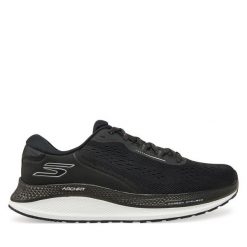 Buty do biegania Skechers. Czarne buty sportowe męskie Skechers, bez zapięcia, do biegania. Za 299.99 zł.