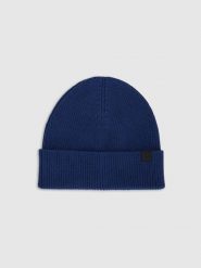 4F Czapka beanie męska - niebieska Uniwersalny. Niebieskie czapki i kapelusze męskie 4f, na zimę, bez wzorów, z bawełny, eleganckie. Za 59.99 zł.