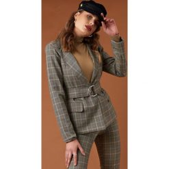 NA-KD Classic Marynarka z paskiem - Grey,Multicolor. Żakiety damskie marki NA-KD Classic. Za 242.95 zł.