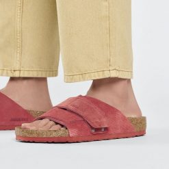 Birkenstock Birkenstock Kyoto 1025653 Bordowe 45. Czerwone klapki męskie Birkenstock. Za 562.26 zł.