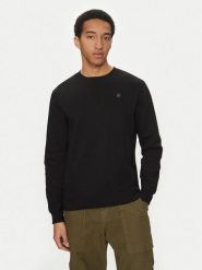 G-Star Raw Bluza D16917-C235 Czarny Regular Fit. Czarne bluzy męskie G-Star, m, bez wzorów, z syntetyku, bez kaptura. Za 264.99 zł.