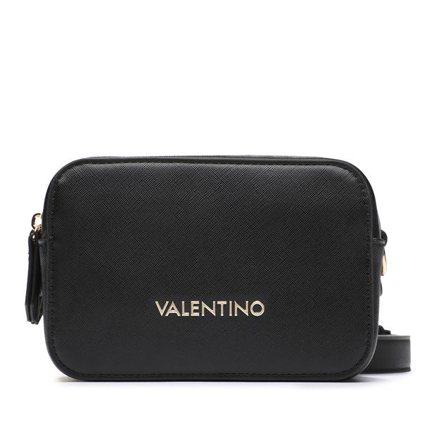 Torebka Valentino. Czarne listonoszki damskie Valentino, bez wzorów, bez dodatków. Za 369.99 zł.