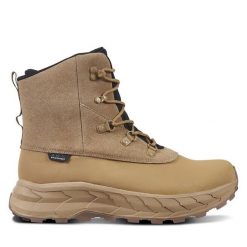 Śniegowce Icepeak. Brązowe śniegowce i trapery męskie Icepeak, bez zapięcia. Za 429.99 zł.