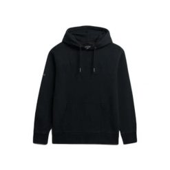 Bluza z kapturem Superdry Athletic Emboss Relaxed. Czarne bluzy sportowe męskie Superdry., xl, z aplikacjami, z kapturem. Za 344.20 zł.