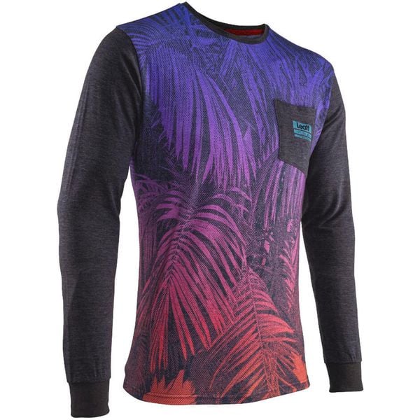 Bluzka LEATT Long Shirt Premium. Brązowe bluzy męskie LEATT, bez wzorów, bez kaptura. W wyprzedaży za 287.10 zł.