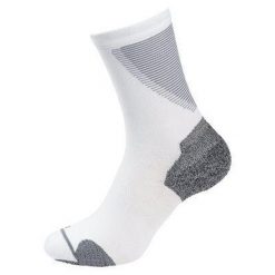 Skarpetki do biegania Odlo CERAMICOOL RUN. Białe skarpety damskie Odlo, bez wzorów. Za 82.00 zł.