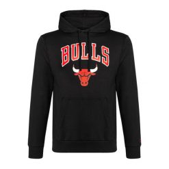 Bluza męska New Era NBA Regular Hoody Chicago Bulls. Czarne bluzy męskie New Era, m, bez wzorów, bez kaptura. Za 339.99 zł.