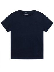 Tommy Hilfiger T-Shirt KB0KB04140 S Granatowy Regular Fit. Niebieskie t-shirty dla chłopców Tommy Hilfiger, bez wzorów, z bawełny, bez ramiączek. Za 69.99 zł.