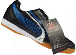 Atletico Halówki damskie black blue indoor shoes D7336-2412BLBU 36. Czarne obuwie sportowe damskie Atletico, bez wzorów. Za 129.00 zł.