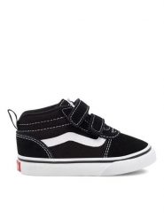 Vans Sneakersy Ward Mid V VN0A5HYXIJU1 Czarny. Czarne buty sportowe chłopięce Vans, bez wzorów, z materiału, bez zapięcia. Za 169.99 zł.