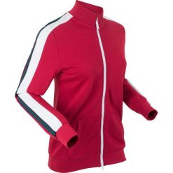 Bluza rozpinana, długi rękaw bonprix ciemnoczerwony. Bluzy damskie bonprix. Za 59.99 zł.