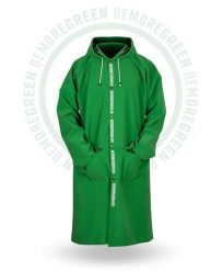 Płaszcz męski BEMOREGREEN 906 wodoochronny. Zielone płaszcze męskie Pros, m, bez wzorów, z materiału, bez kaptura. Za 427.00 zł.