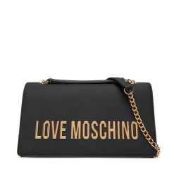 Torebka LOVE MOSCHINO. Czarne torebki do ręki damskie Love Moschino, bez wzorów, wizytowe, bez dodatków. Za 679.99 zł.