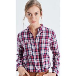 Koszula w kratę - Fioletowy. Koszule damskie marki Cropp. W wyprzedaży za 29.99 zł.
