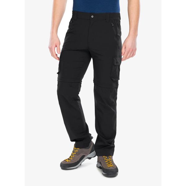 Spodnie z odpinanymi nogawkami męskie CMP Flux Zip Off Pant. Czarne spodnie sportowe męskie CMP, m, bez wzorów, trekkingowe. Za 228.99 zł.