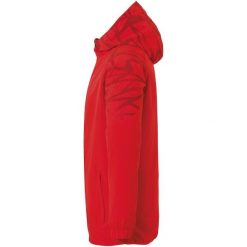 Tkana bluza z kapturem Uhlsport Goal 25 Evo. Białe bluzy męskie Uhlsport, s, bez wzorów, z elastanu, z kapturem. Za 272.75 zł.