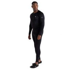 Legginsy Męskie In The Zone III. Czarne legginsy sportowe męskie Dare 2b, m, bez wzorów, z dzianiny, na fitness i siłownię. Za 106.99 zł.