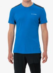 Koszulka szybkoschnąca męska Vaude Scopi T-Shirt IV. Niebieskie t-shirty męskie Vaude, l, bez wzorów, z materiału, bez kołnierzyka. Za 174.79 zł.