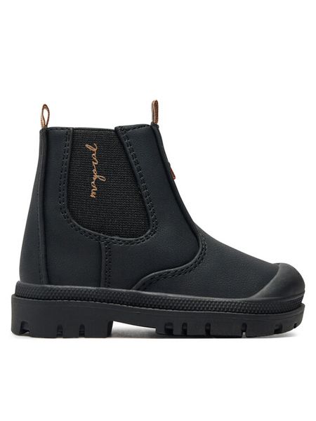 Mayoral Botki 42.526 Czarny. Czarne botki dziewczęce Mayoral, ze skóry, bez zapięcia. Za 149.99 zł.