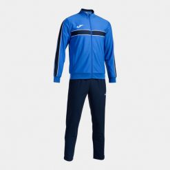 Bluza Polarowa Joma Victory Niebieska. Niebieskie bluzy męskie Joma, l, bez wzorów, z dresówki, bez kaptura, do piłki nożnej. W wyprzedaży za 206.35 zł.