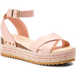 Espadryle SERGIO BARDI - SB-24-07-000161 121. Czerwone klapki damskie marki Sergio Bardi, bez wzorów, ze skóry ekologicznej. Za 239.00 zł.