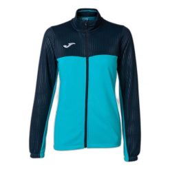 Damska bluza dresowa Joma Montreal. Niebieskie bluzy damskie Joma, bez wzorów, z dresówki, bez kaptura. Za 120.00 zł.