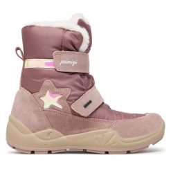 Śniegowce Primigi. Czerwone śniegowce dziewczęce Primigi, z gore-texu, bez zapięcia. Za 439.99 zł.