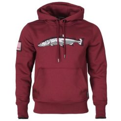 Taimen Menza Embroidery Sweatshirt – Burgundy. Brązowe bluzy męskie TAIMEN, xl, bez wzorów, bez kaptura. Za 359.00 zł.