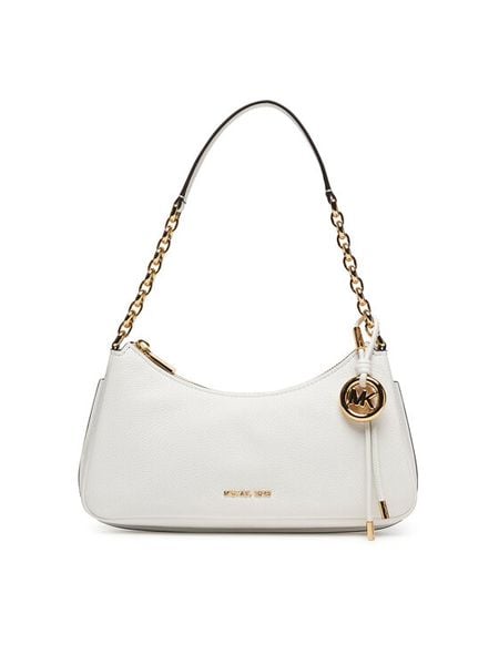 MICHAEL Michael Kors Torebka 32R6GY5W8L Biały. Białe torebki do ręki damskie MICHAEL Michael Kors, bez wzorów, ze skóry, bez dodatków. Za 731.99 zł.