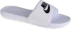 Nike Klapki Victori One Slide, Białe r. 36,5 (CN9677-100). Białe klapki damskie Nike, bez wzorów, sportowe, bez obcasa. Za 135.39 zł.