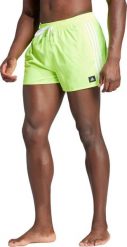 Adidas Spodenki szorty kąpielowe męskie adidas 3-Stripes CLX Swim Shorts zielone IS2054 M. Zielone kąpielówki męskie Adidas, m, bez wzorów. Za 154.01 zł.