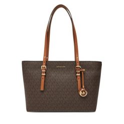 Torebka MICHAEL Michael Kors. Brązowe torebki do ręki damskie MICHAEL Michael Kors, bez wzorów, bez dodatków. Za 899.99 zł.