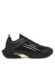 Plein Sport Sneakersy PAES USC0778 STE003N Czarny. Czarne buty sportowe męskie Plein Sport, z materiału, bez zapięcia. Za 589.99 zł.