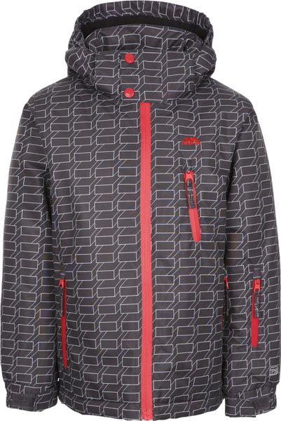 Trespass Minor - Męska kurtka narciarska Tp50 Dark Grey. Szare kurtki męskie 2117 OF SWEDEN, m, bez wzorów, bez kaptura, do jazdy konnej. Za 291.99 zł.