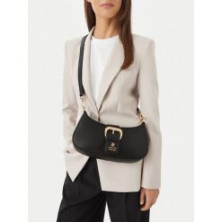 Torebka Beverly Hills Polo Club. Czarne listonoszki damskie Beverly Hills Polo Club, bez wzorów, bez dodatków. Za 159.99 zł.