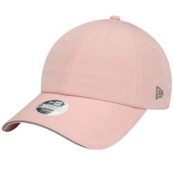 Czapka z daszkiem damska New Era 9FORTY Wmns Ponytail Open Back Cap. Czerwone czapki i kapelusze damskie New Era, bez wzorów, z materiału, sportowe. Za 212.75 zł.