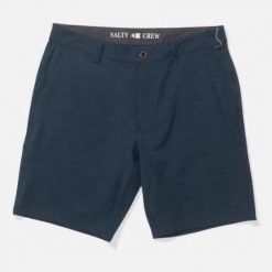 Short Salty Crew Drifter 19 Slub Hybrid Navy. Niebieskie spodnie sportowe męskie SALTY CREW, bez wzorów. Za 253.76 zł.