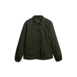 Kurtka Superdry Coach en nylon. Zielone kurtki męskie Superdry., s, bez wzorów, z nylonu, eleganckie, bez kaptura. Za 402.65 zł.