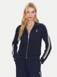 U.S. Polo Assn. Bluza WUP1038 Granatowy Regular Fit. Niebieskie bluzy damskie U.S. Polo Assn., s, bez wzorów, z syntetyku, bez kaptura. Za 199.99 zł.