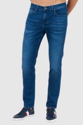 7 FOR ALL MANKIND Granatowe jeansy męskie SLIMMY TAPERED LUXE PERFORMANCE ECO. Niebieskie jeansy męskie 7 for all mankind. W wyprzedaży za 459.99 zł.