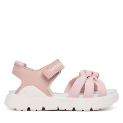 Sandały Biomecanics. Czerwone sandały dziewczęce Biomecanics, bez zapięcia. Za 269.99 zł.