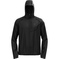 Kurtka wodoodporna męska ODLO Zeroweght Dual Dry PK Waterproof Jacket. Czarne kurtki sportowe męskie Odlo, m, bez wzorów, z elastanu, do biegania. Za 1,299.99 zł.