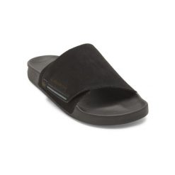 Sandały wsuwane dla Mężczyzn RIVI Czarny. Brązowe sandały męskie Quiksilver, z gumy, bez zapięcia. Za 269.99 zł.
