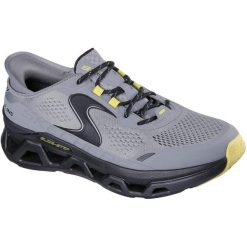 Buty sportowe męskie Skechers Glide step Altus. Szare buty sportowe męskie Skechers, bez zapięcia, na fitness i siłownię. Za 790.00 zł.