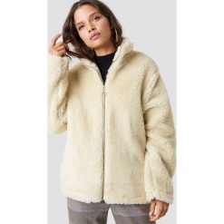 Trendyol Kurtka Kaban Teddy - Offwhite. Szare kurtki damskie marki Trendyol. Za 222.95 zł.