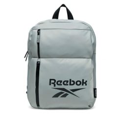 Plecak Reebok. Szare plecaki damskie Reebok, bez wzorów, sportowe. Za 99.99 zł.