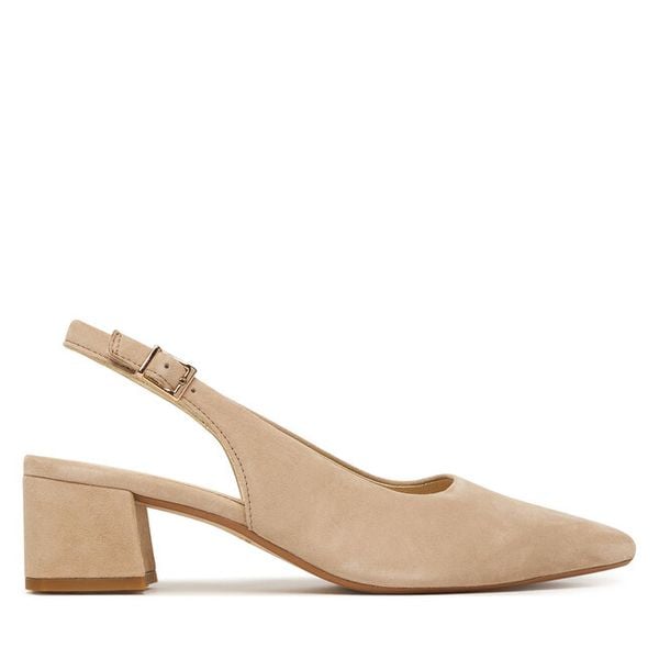 Czółenka Vagabond Shoemakers. Białe czółenka damskie Vagabond Shoemakers, bez wzorów, bez obcasa, bez zapięcia. Za 458.99 zł.