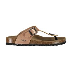 Klapki damskie CMP ECO MYMOSA. Brązowe obuwie sportowe damskie CMP, bez wzorów. W wyprzedaży za 139.99 zł.