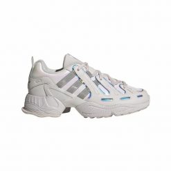 Obuwie Sportowe Damskie Adidas Originals Eqt Gazelle Beżowy. Białe obuwie sportowe damskie Adidas, bez wzorów, z materiału, trekkingowe. Za 382.45 zł.